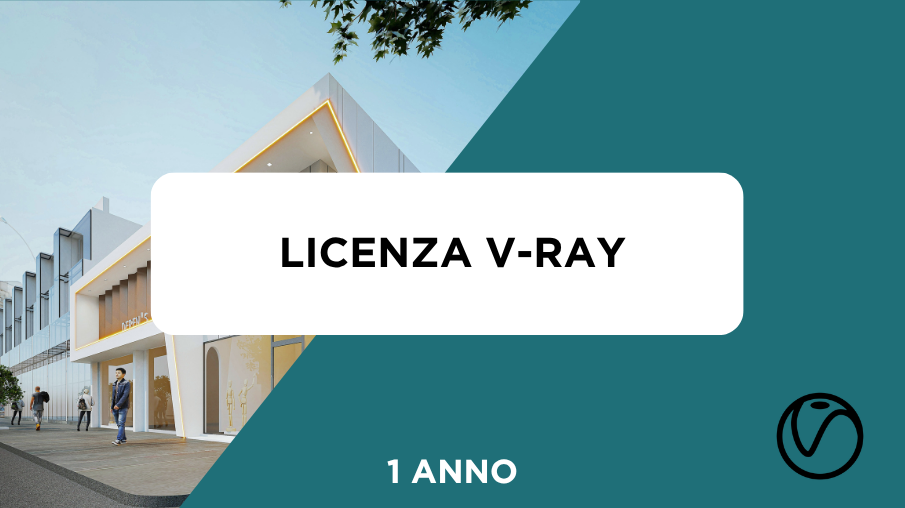 Anteprima di Licenza V-Ray 6 - 1 Anno
