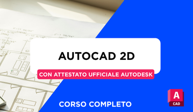 Anteprima di Corso AutoCAD 2D + Attestato Ufficiale Autodesk