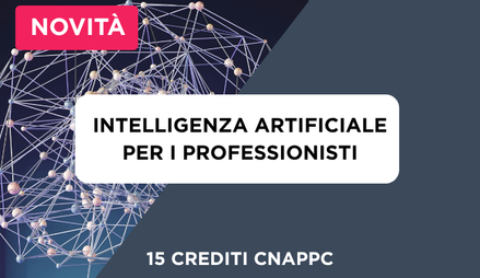 Anteprima di Corso Intelligenza Artificiale per l'Architettura e l'Ingegneria + 15 Crediti Formativi per il CNAPPC